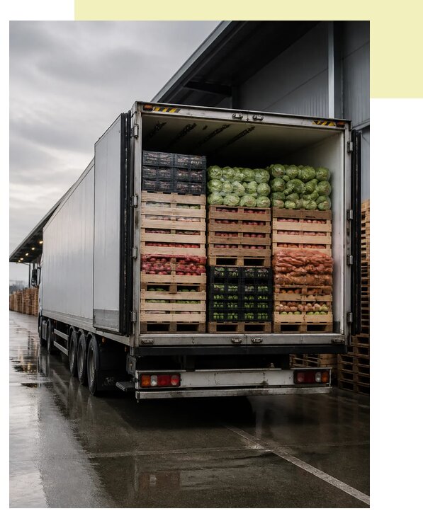 Перевозка плодоовощной продукции в Богородицк по цене от 5343 р. | Агросервис-Бгд